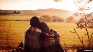 Two people in love